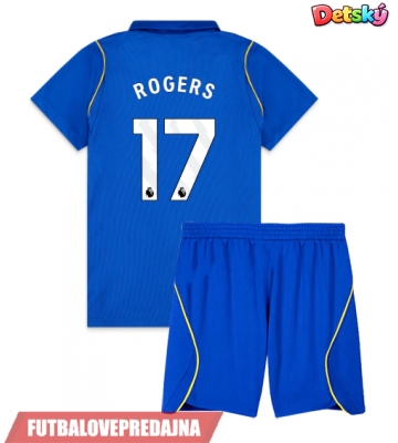 Lacne Dětský Futbalové dres Chelsea Morgan Rogers #17 2026-27 Krátky Rukáv - Domáci (+ trenírky)